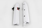 UFO Fork Slider Protectors With Holeshot Device YZ85 02-18 - White